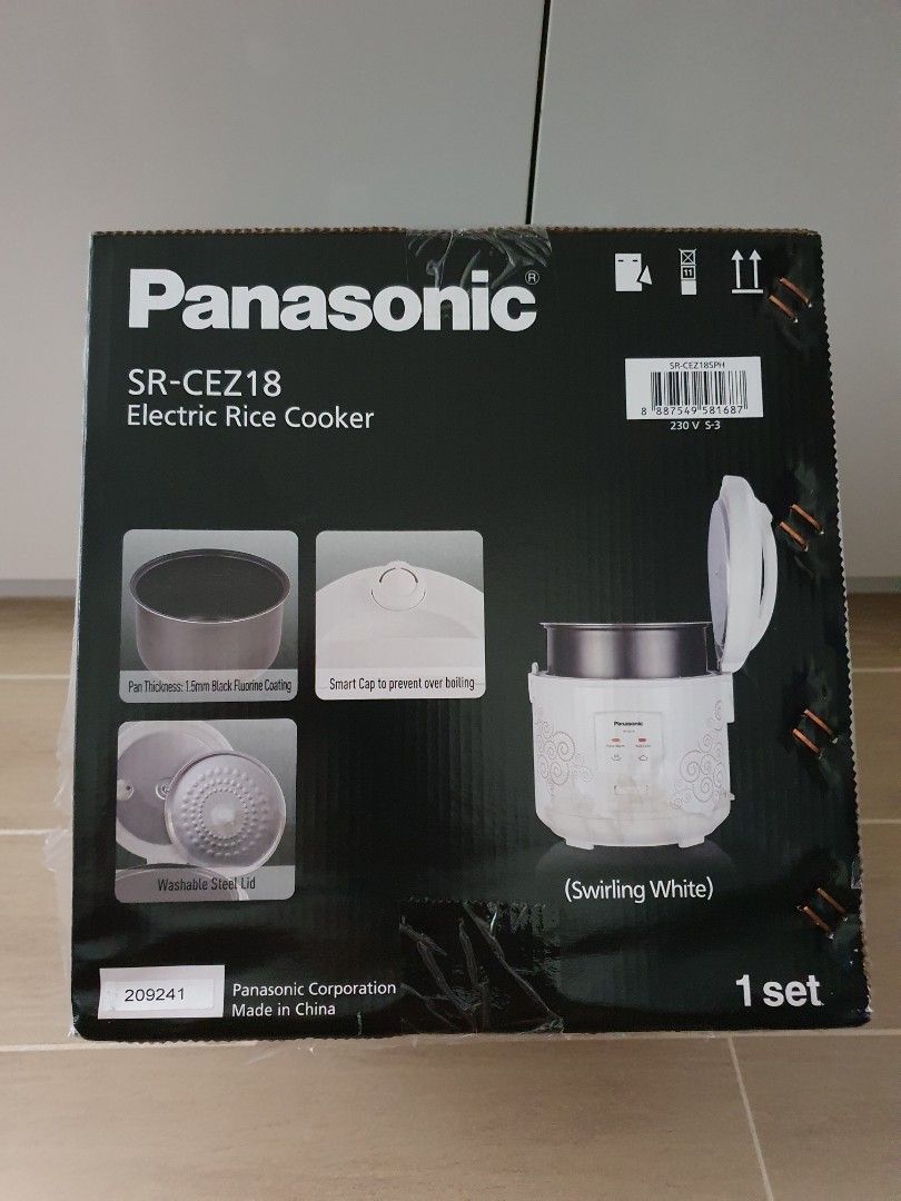 Panasonic 1.8L Electric Rice Cooker, TV & Home Appliances, Kitchen