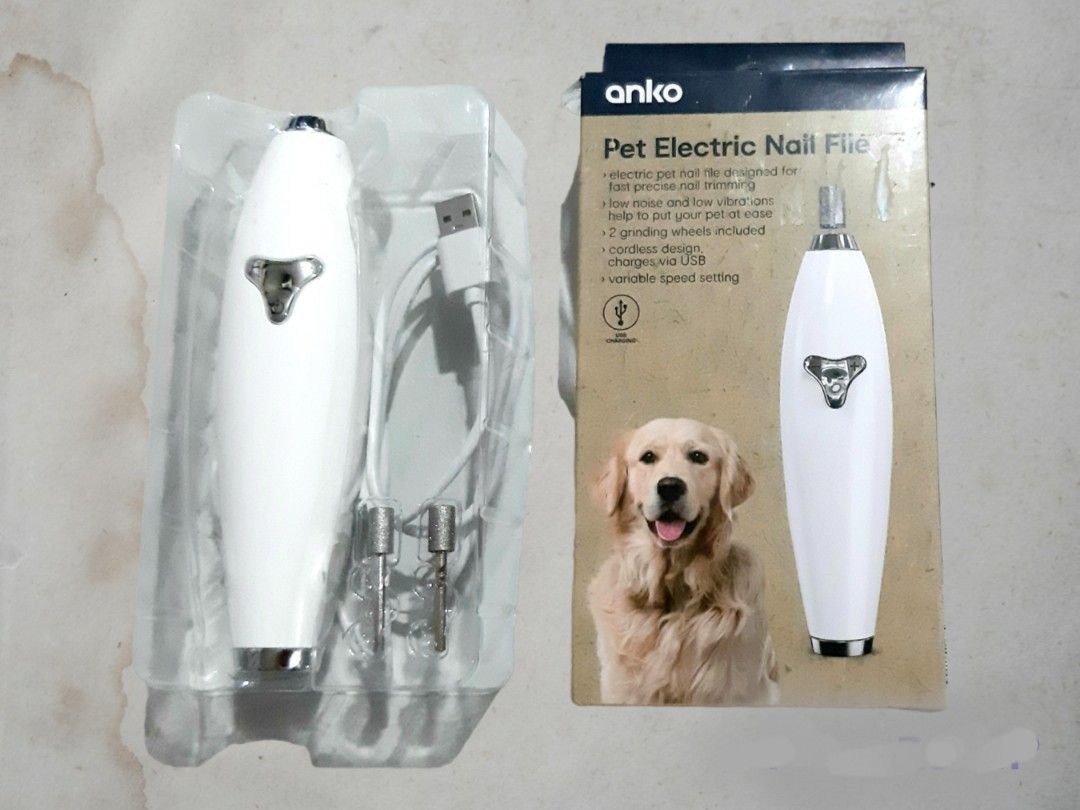 Pet electric nail file discount