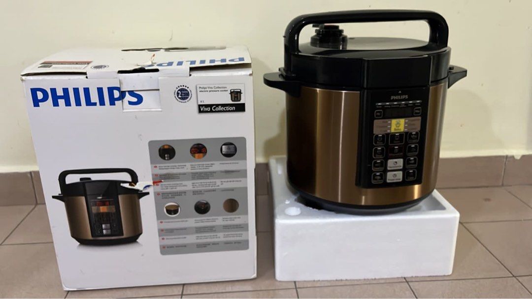 Philips HD2139 6L Viva Collection ME Computerized Electric Pressure, TV & Home Appliances