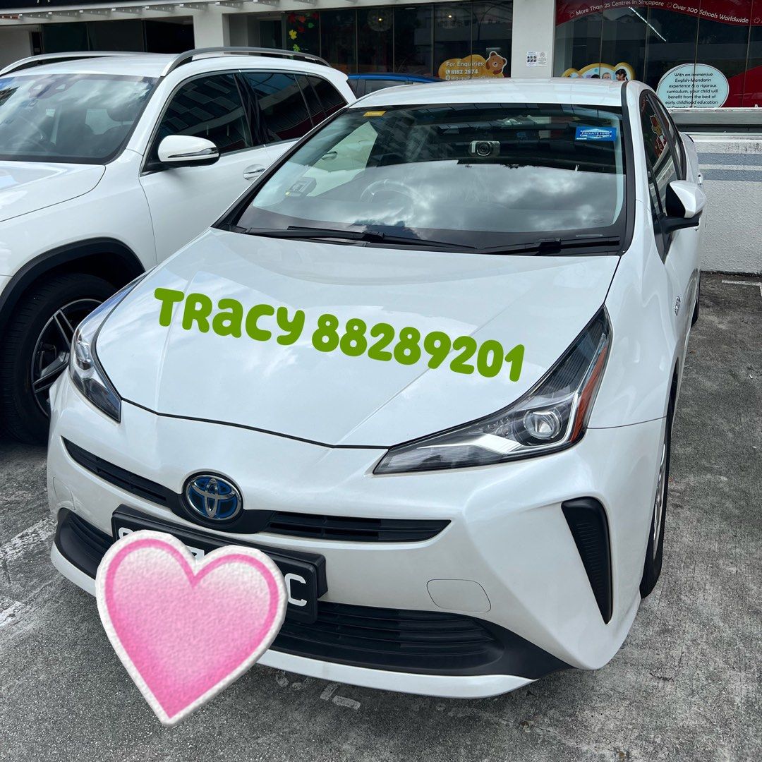 PHV car rental Toyota Prius hybrid 1.8, Cars, Car Rental on Carousell