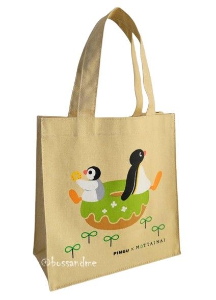 Pingu X Mottainai Special Edition Shopping Tote Bag 40Th Anniversary Mister  Donut, Women'S Fashion, Bags & Wallets, Tote Bags On Carousell
