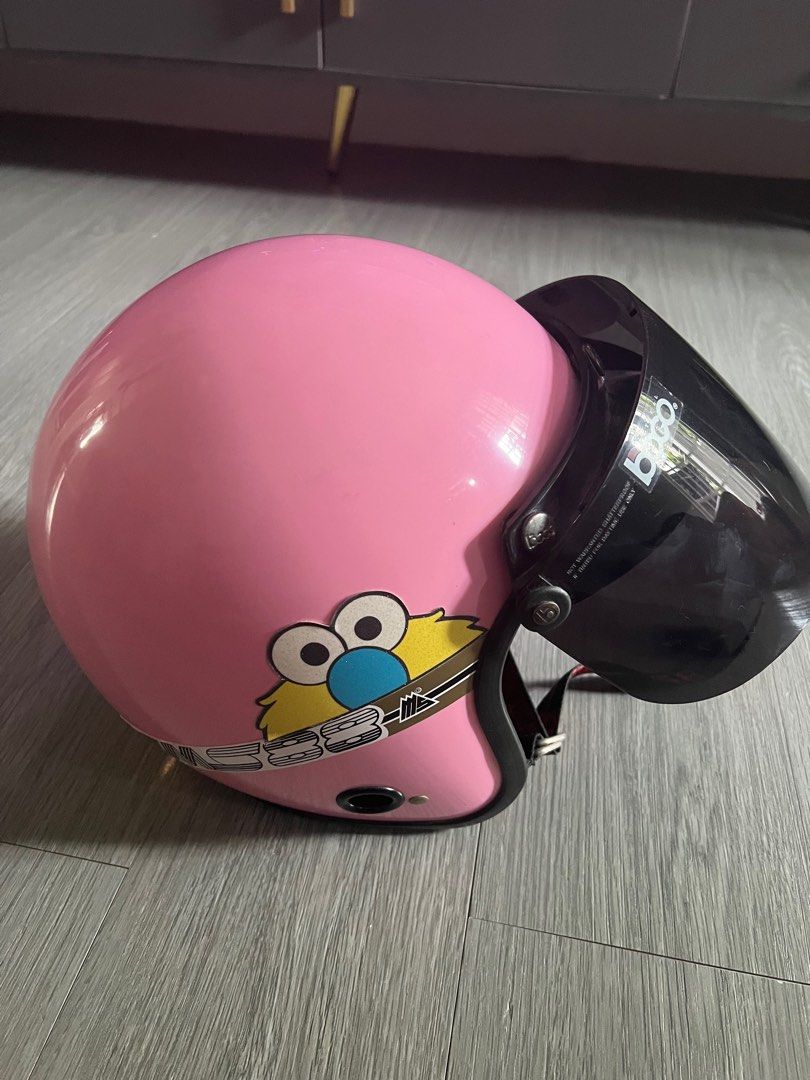 Pink MHR Helmet Motorcycles Motorcycle Apparel on Carousell