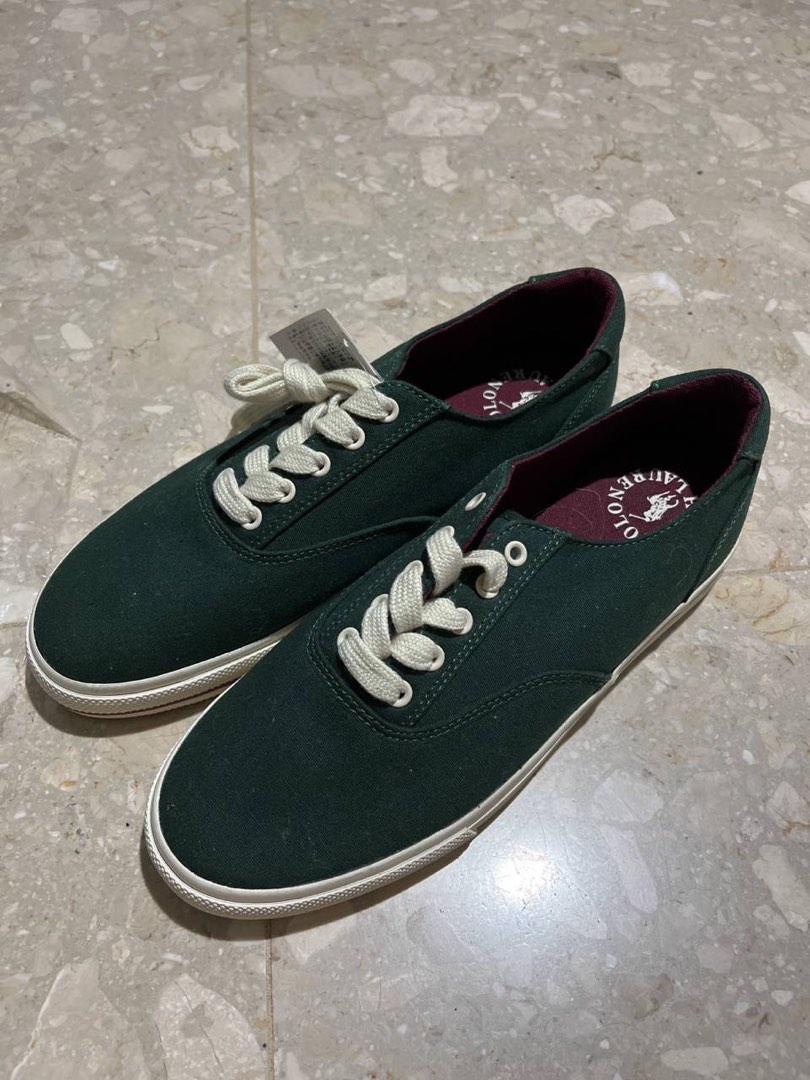 Polo Ralph Lauren Green Sneakers Casual Shoes Men s Fashion