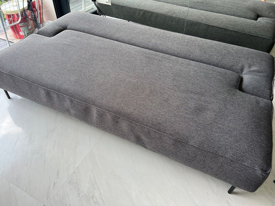 Preloved Crate and Barrel Sofa Bed, Furniture & Home Living, Furniture