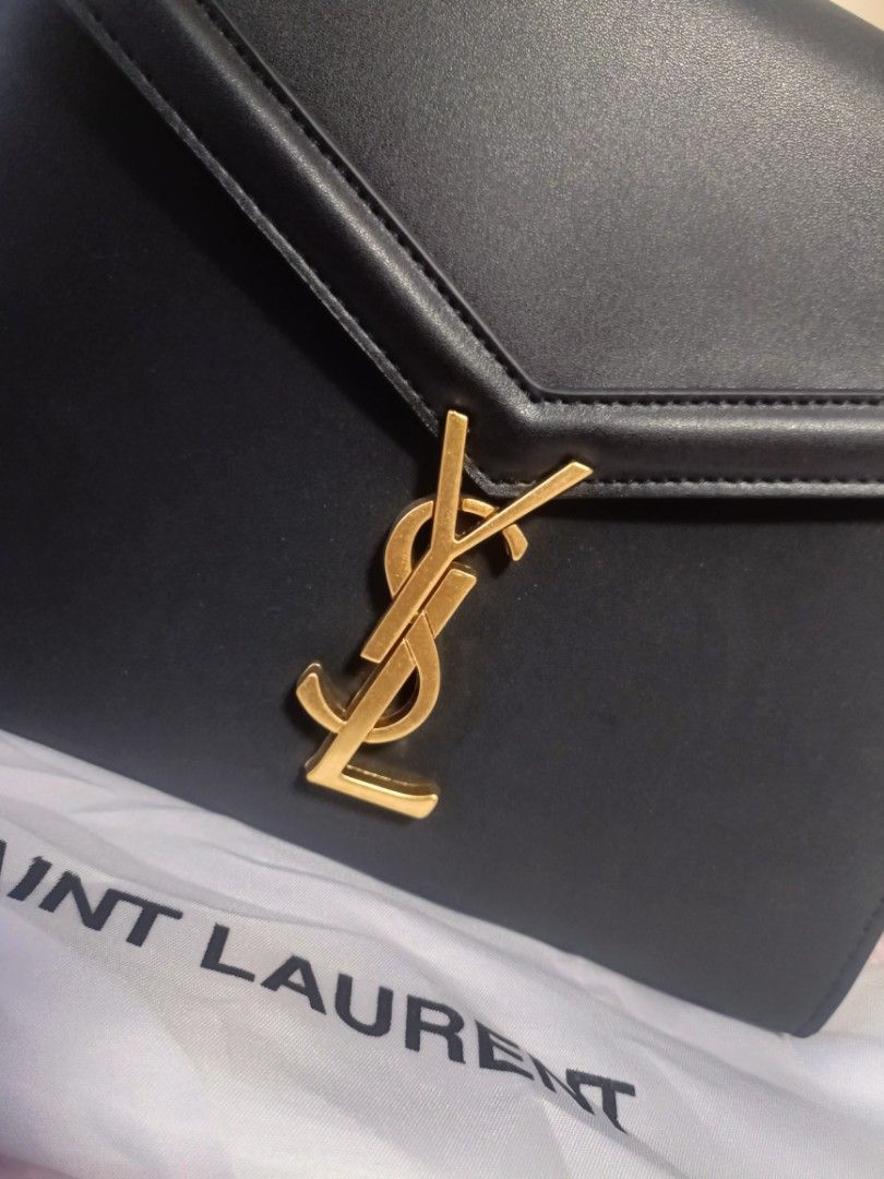 Preloved YSL Cassandra Top Handle bag (Category: Luxury Bags & Wallets) located in Cebu City. Submitted by elcoleccion21 (Listing ID 1222240183, Image 2). Description: JAPAN SOURCE with code in excellent condition suede x genuine leather.