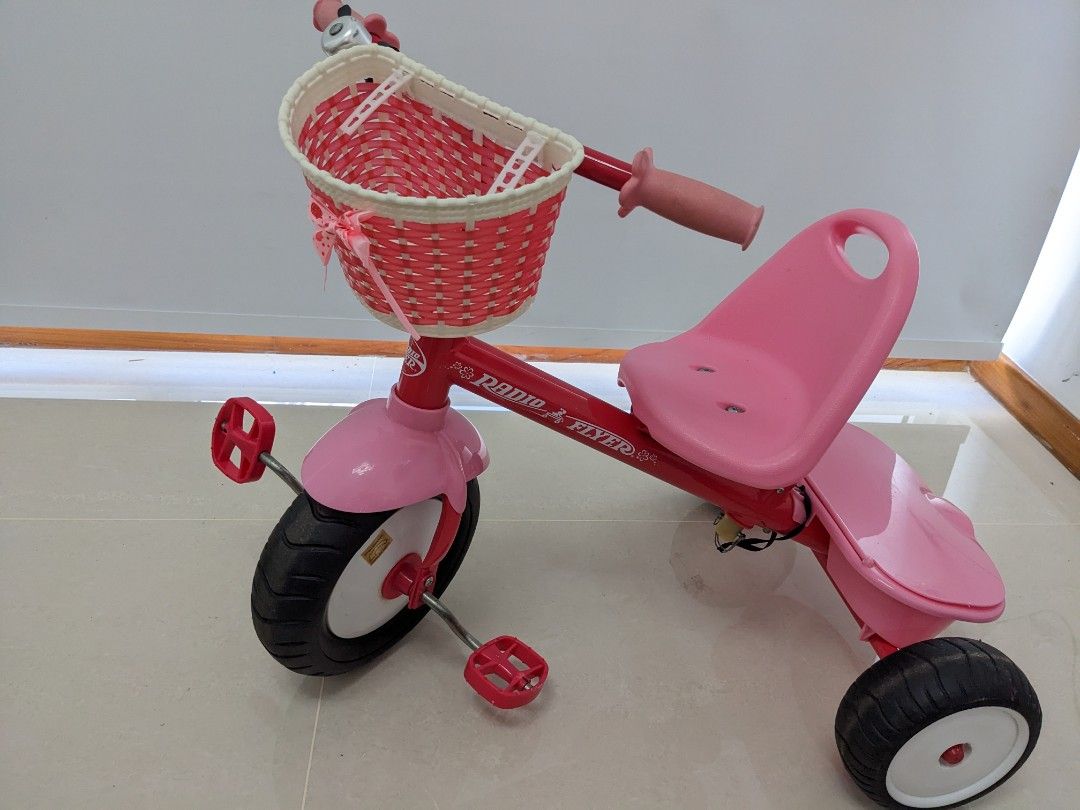 Tricycle basket radio flyer sales
