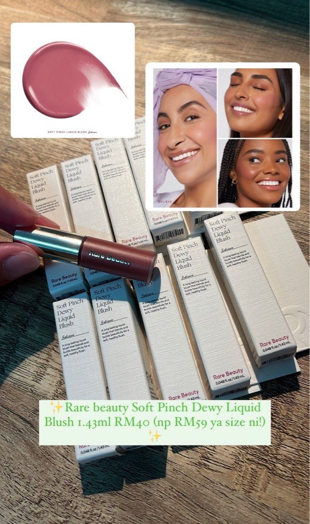 Rare Beauty Primer & Blush, Beauty & Personal Care, Face, Makeup on