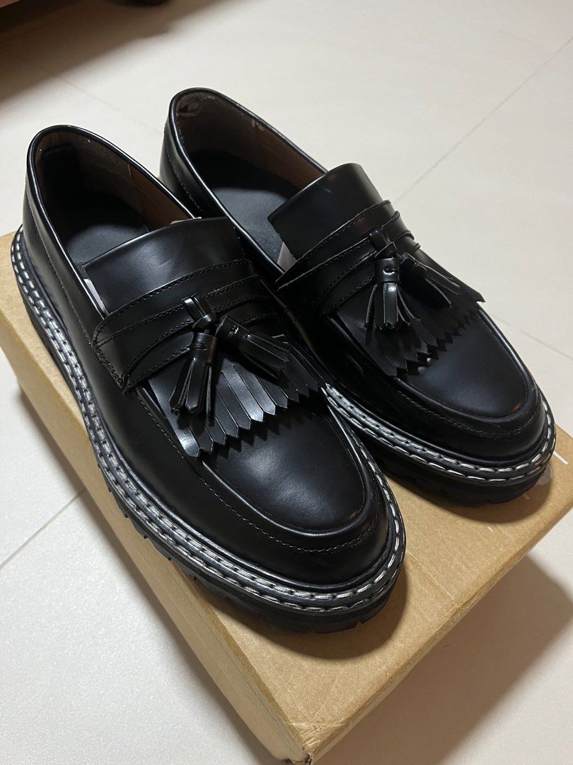 Real best sale leather loafers