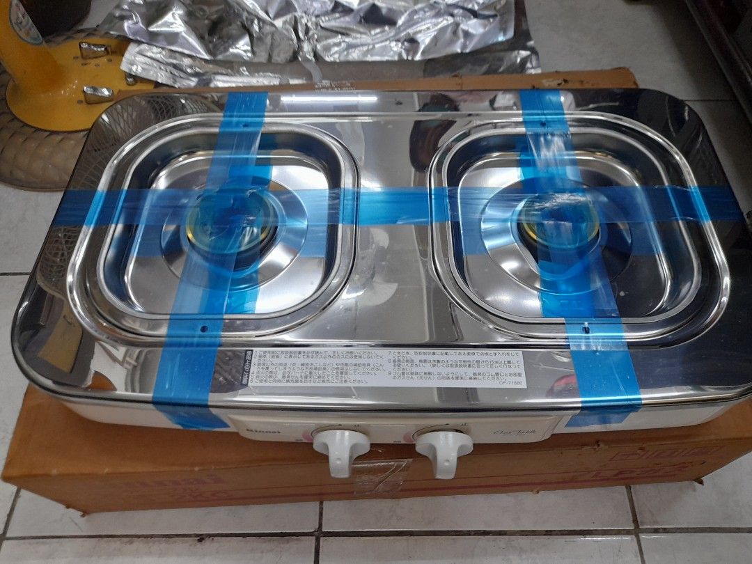 Rinnai gas stove, Furniture & Home Living, Kitchenware & Tableware