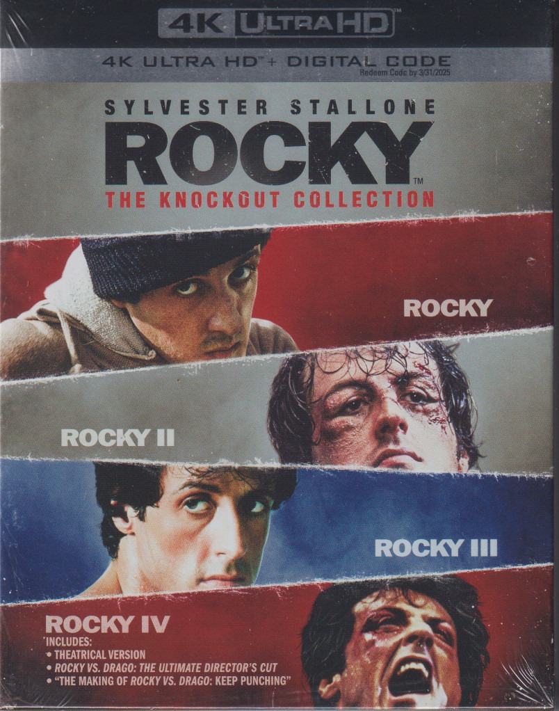 Rocky: The Knockout Collection 4K Blu ray / Bluray, Hobbies & Toys ...