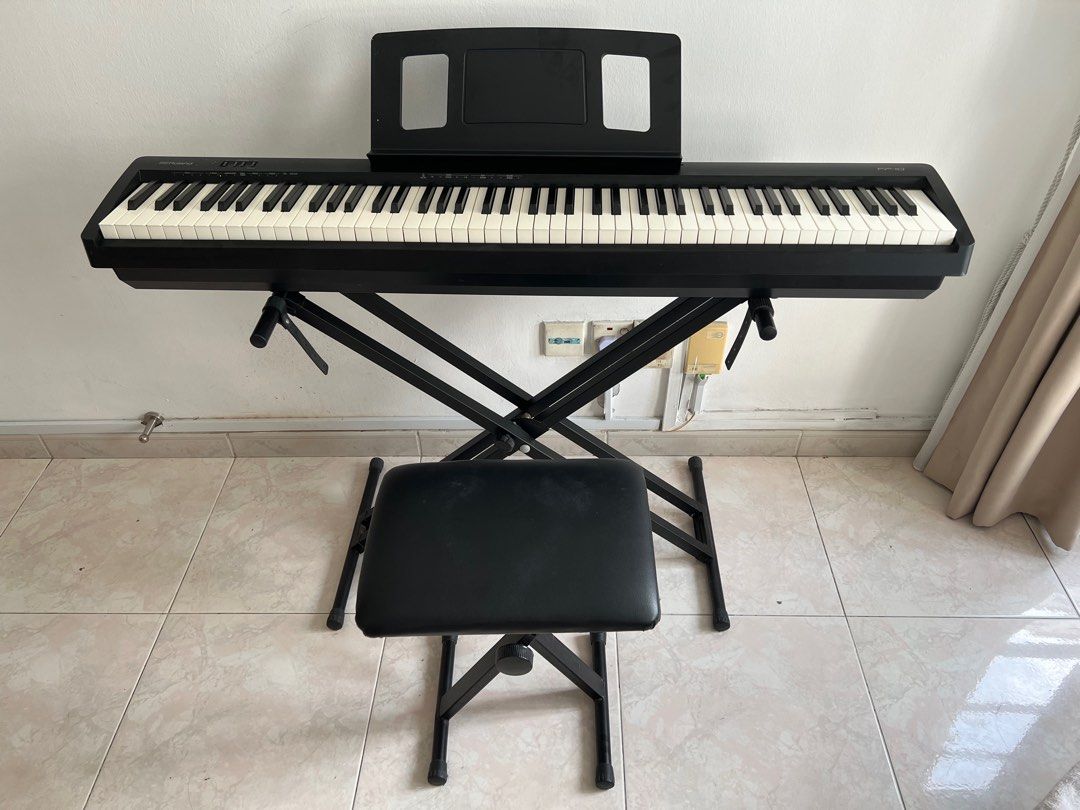 Roland FP 10 with sustain pedal Hobbies Toys Music Media