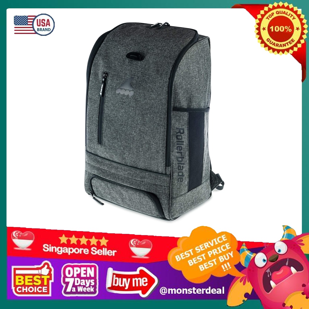 Rollerblade Urban Commuter Backpack Inline Skating Multi Sport Bag Grey Everything Else on Carousell