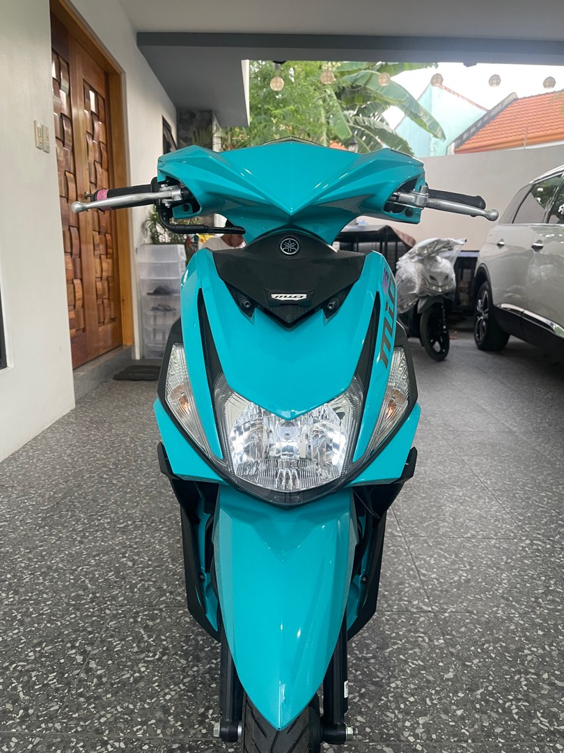 RUSH FOR SALE BRANDNEW MIO I 125 CYAN BLUE 2023 MODEL SUPER BELOW