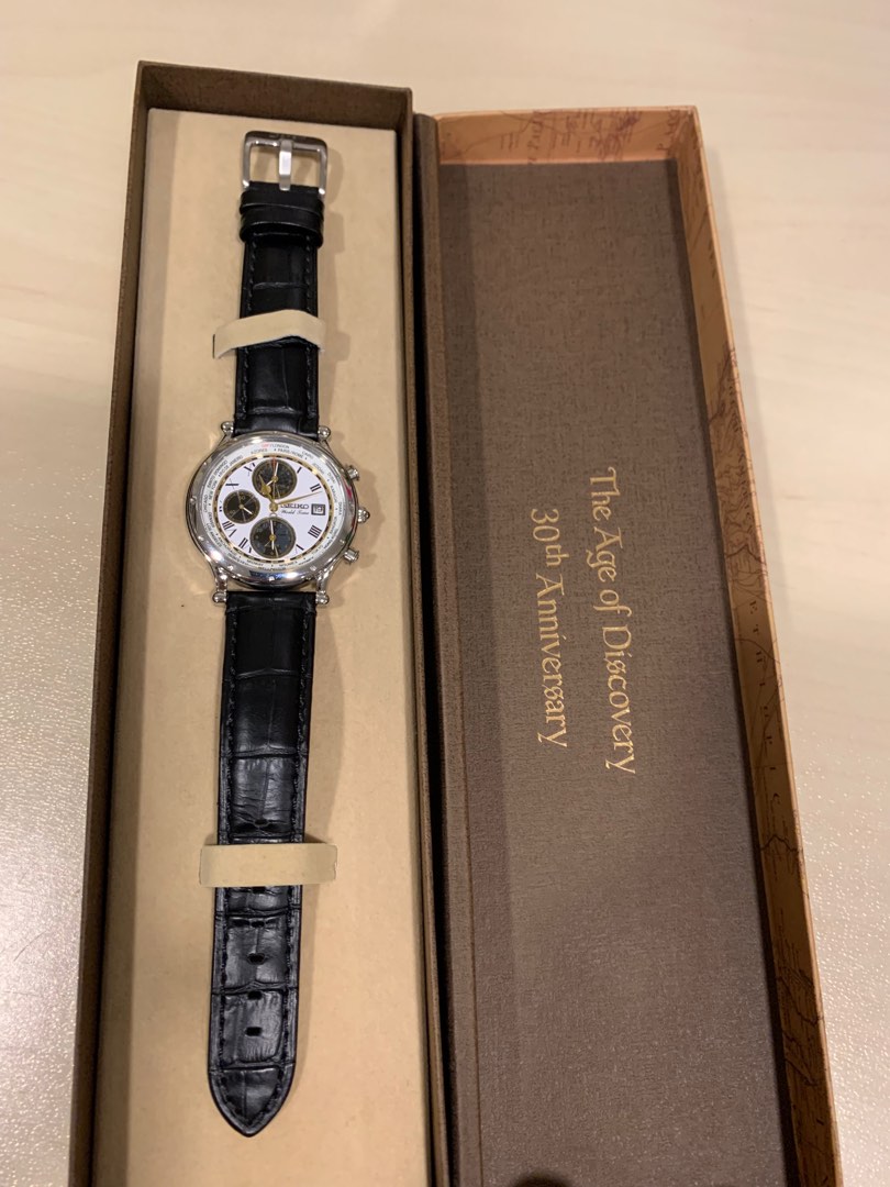 Seiko world best sale time 30th anniversary
