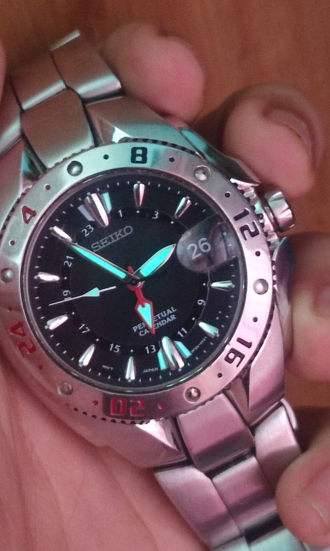 SEIKO PERPETUAL CALENDAR FULL ORIGINAL On Carousell Seiko Perpetual Calendar Full Original On Carousell