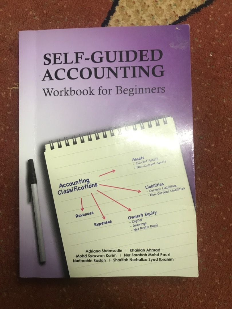 SELFGUIDED ACCOUNTING workbook for beginners, Hobbies & Toys, Books