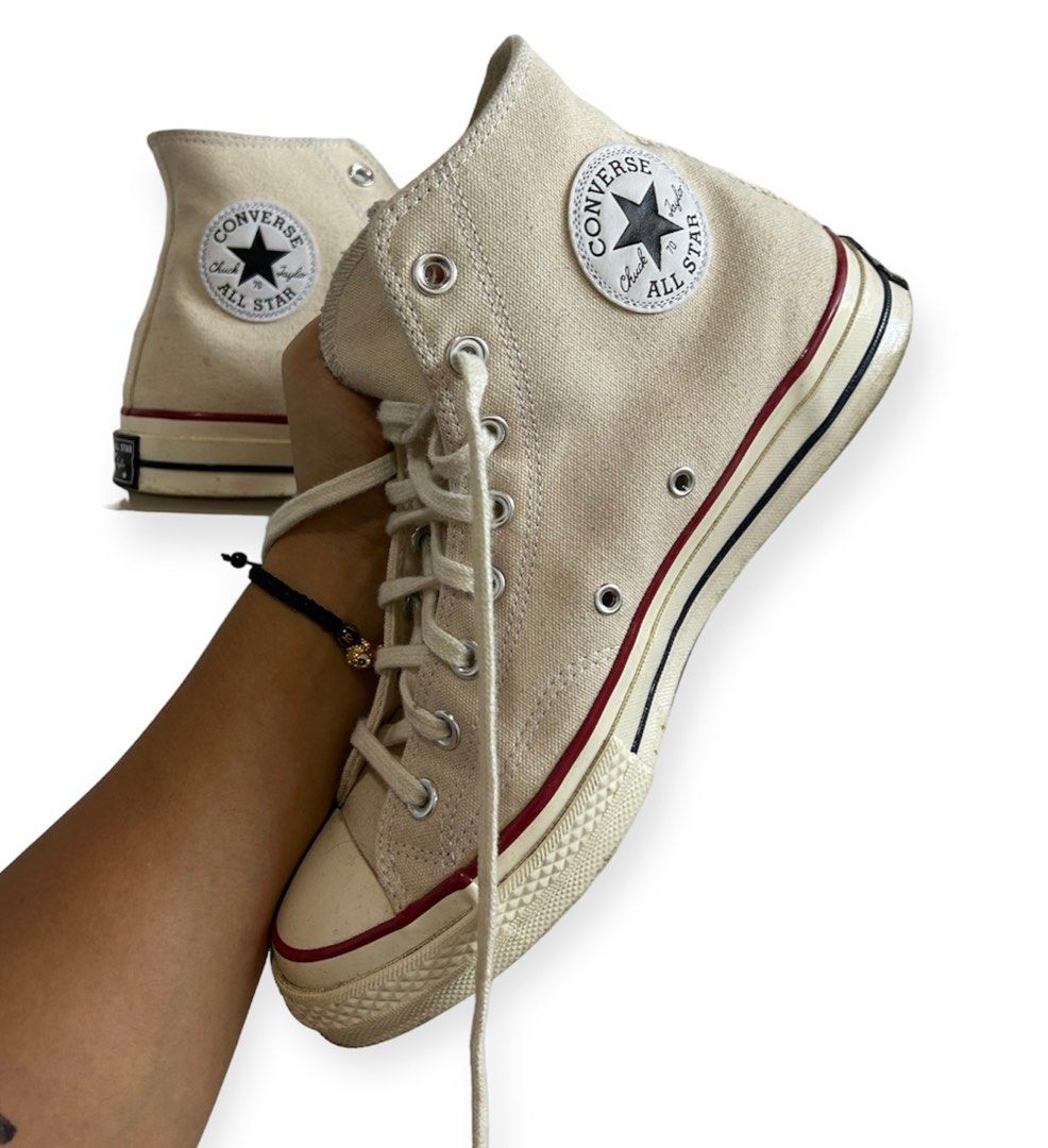 sepatu sneakers clasic converse chuck taylor broken white 42