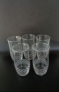Set of 5 Shot Glass / Small Glasses