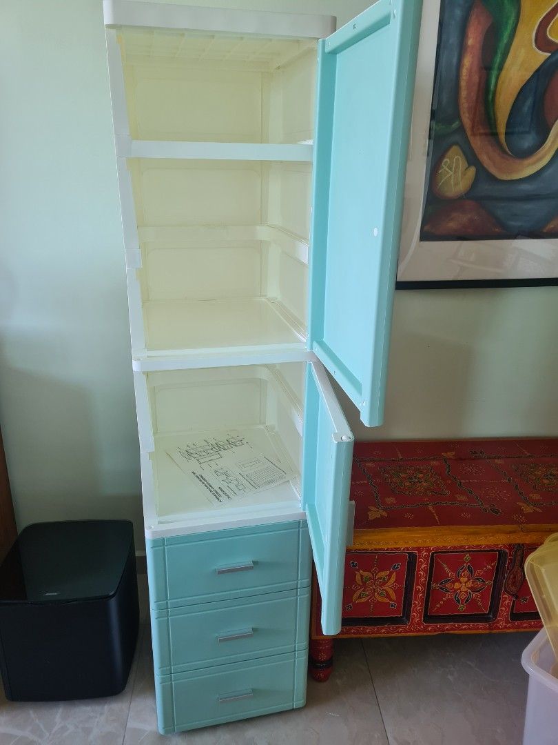 Slim Storage drawers/ kitchen bathroom shelves organiser, Furniture & Home