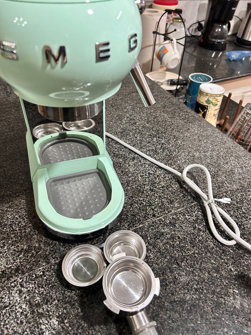 Smeg Espresso Coffee Machine (Pastel Green), TV & Home Appliances