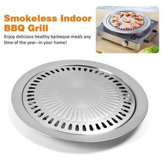 Smokeless Indoor Barbecue Grill Pan