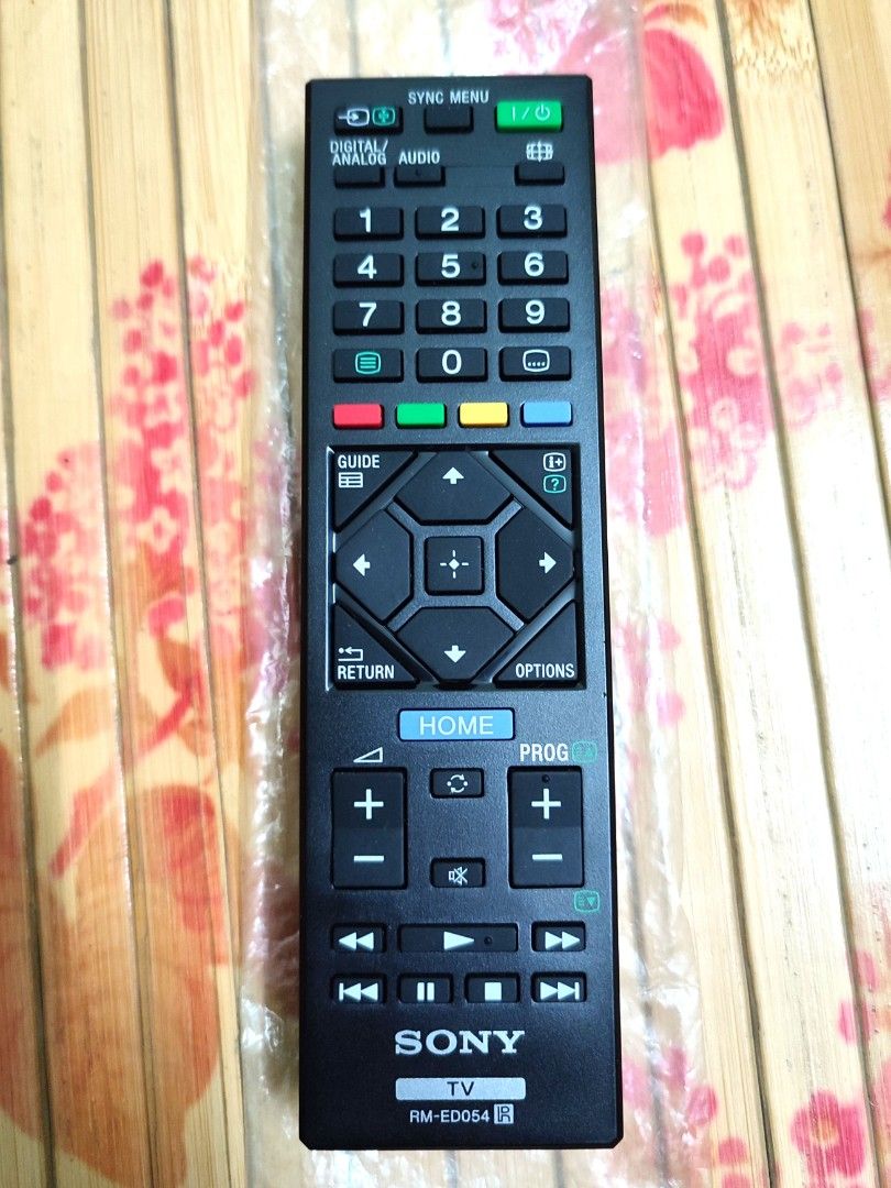 SONY TV Remote Control RMED054, TV & Home Appliances, TV