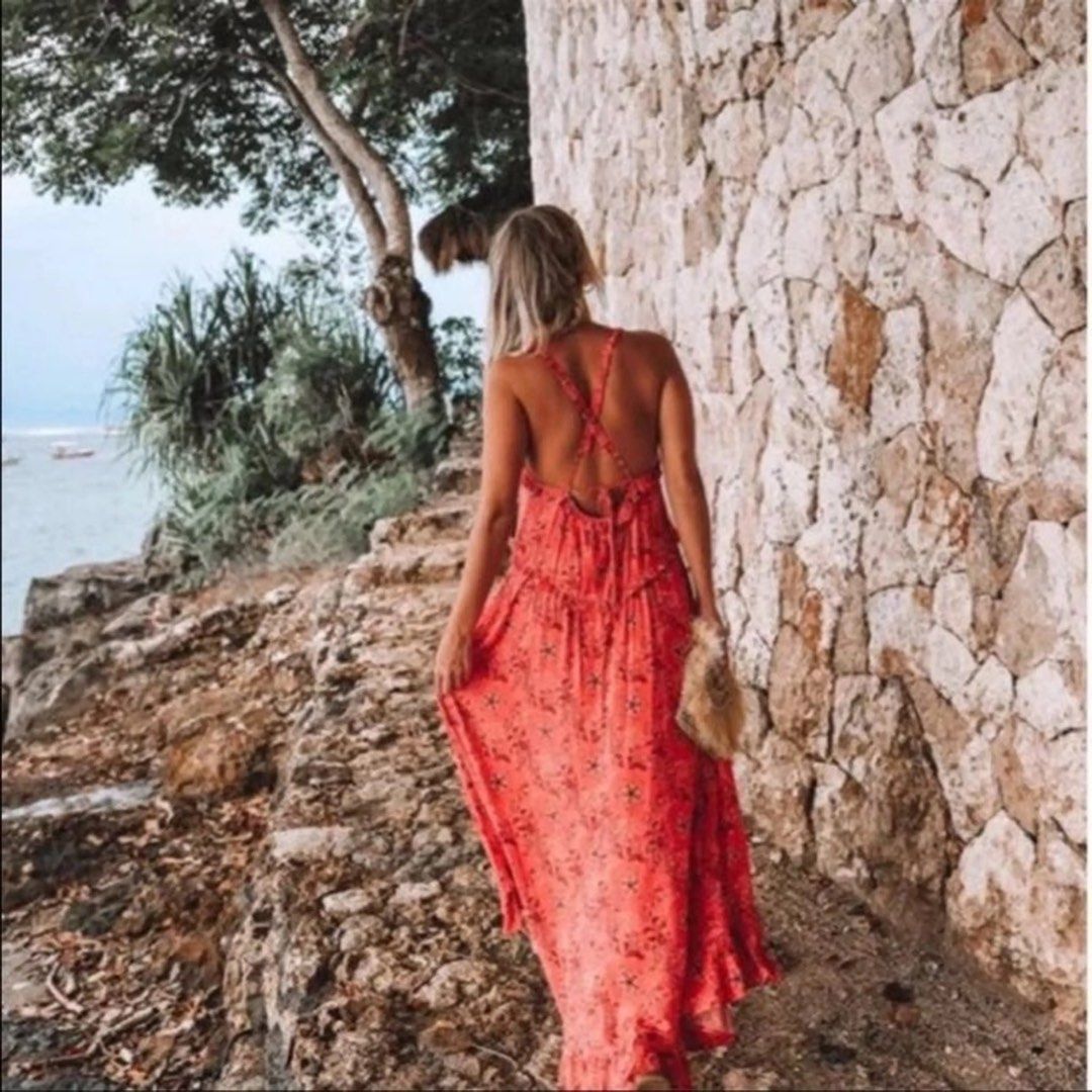 Spell Celestial Midi Dress Exclusive Revolve