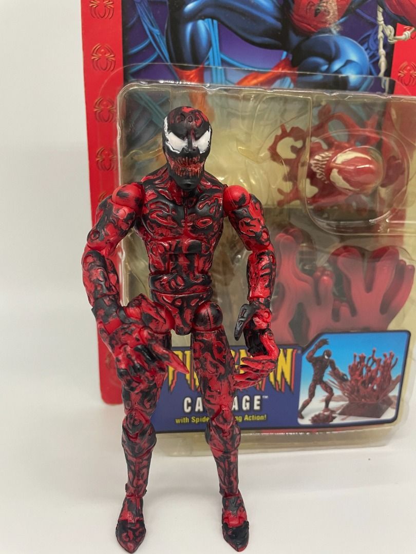 Figurine Marvel Famous Cover Series - Carnage - Toy Biz - Boîte Previews Exclusive