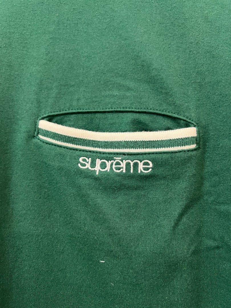 Supreme ribbed pocket tee discount