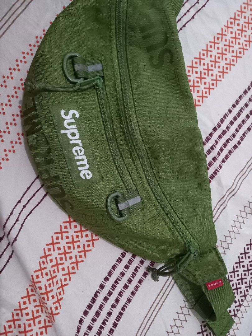New fashion new quality Supreme Waist Bag SS19 Olive supreme