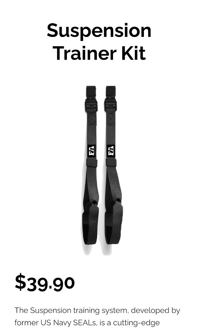 Edge shop suspension trainer