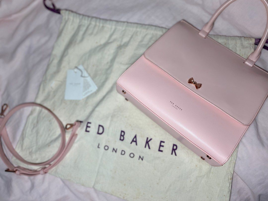 Ted Baker London, Bags, Two Ted Baker Bags Sold As Bulk Pink And Black  With White Ribbon