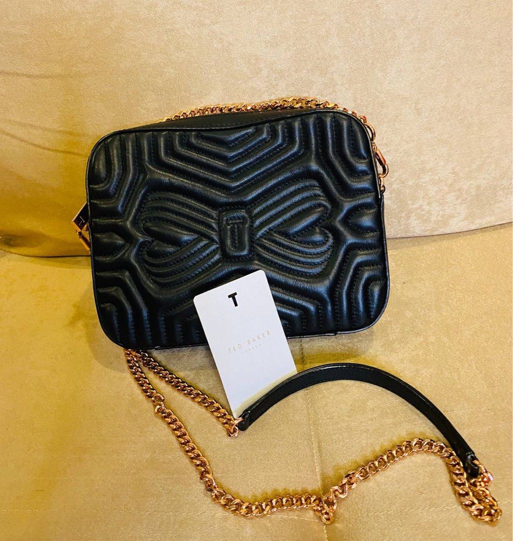 Ted baker quilted camera bag deals