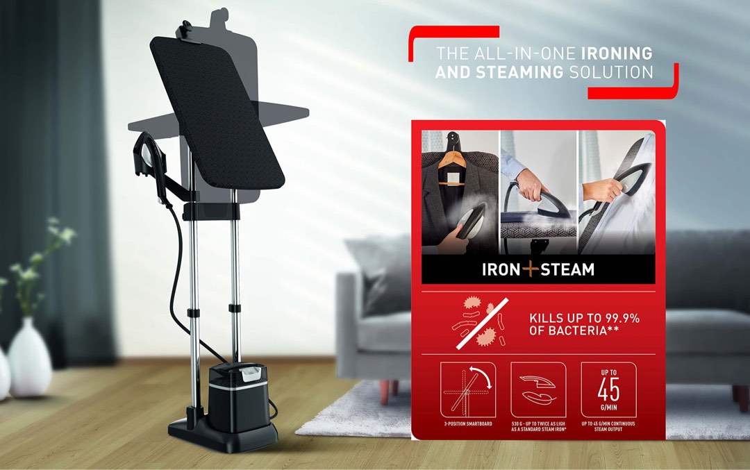 Tefal Garment Steamer IXEO+, Furniture & Home Living, Cleaning