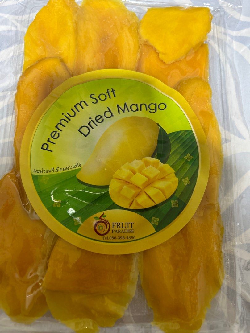 Thailand Premium Dried Mango, Food & Drinks, Packaged & Instant Food on