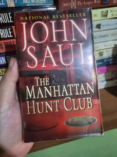 The Manhattan Hunt Club by John Saul (Horror Book)