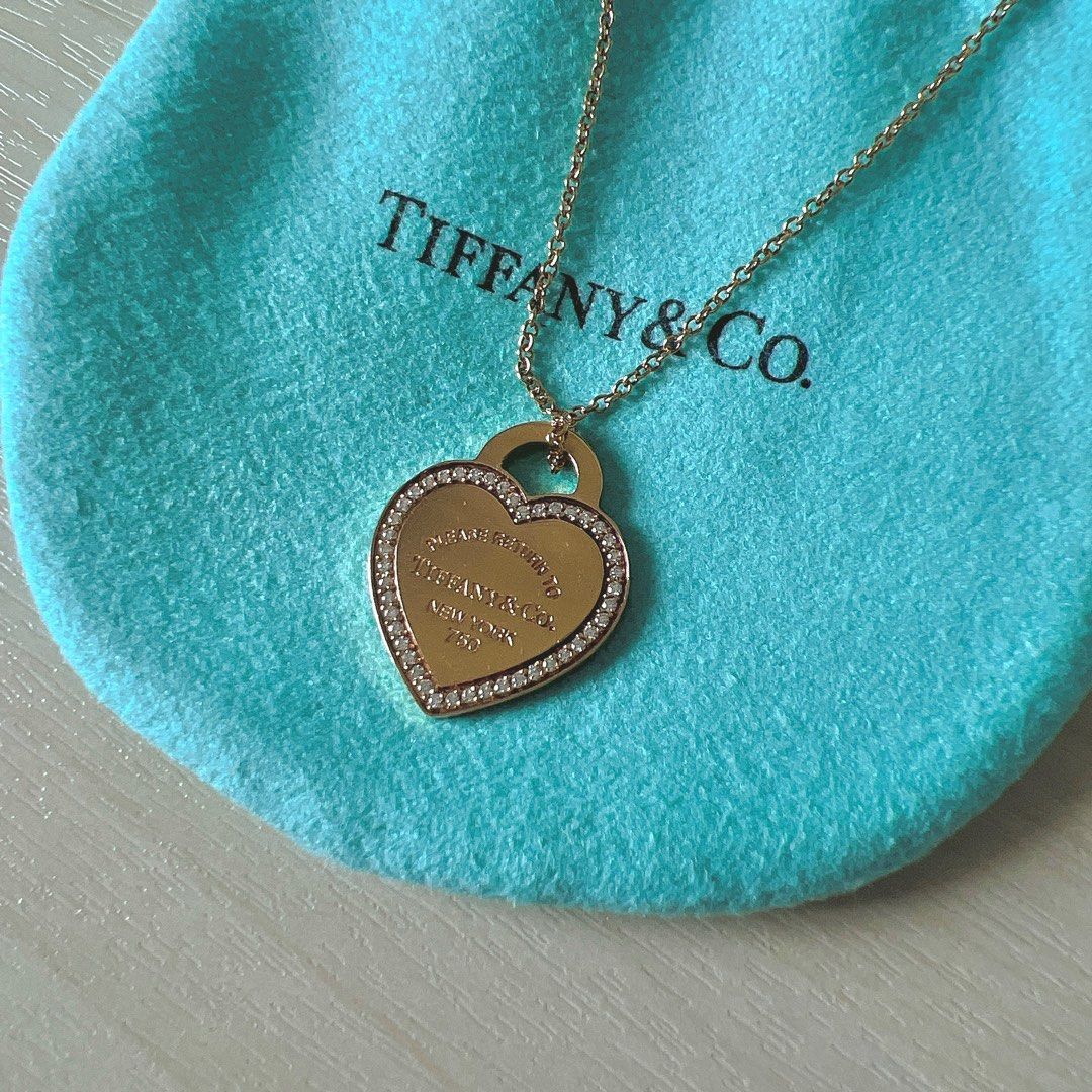 Tiffany & co return to tiffany necklace store