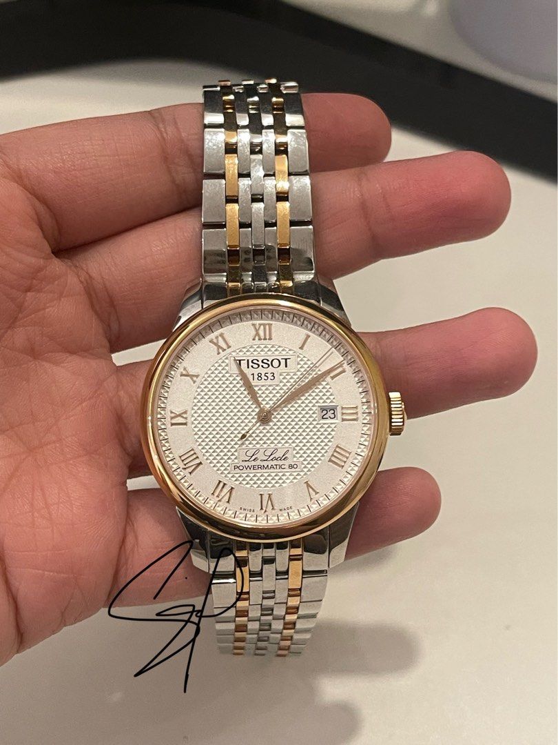Tissot le locle discount powermatic 80 womens