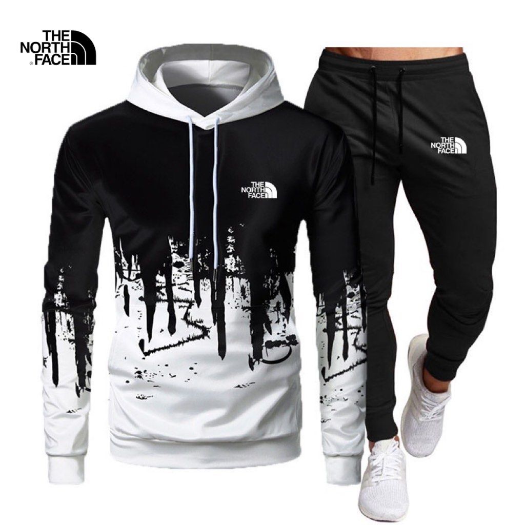 Mens black north face cheap tracksuit bottoms