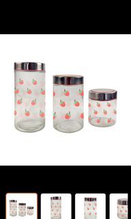 Toples set isi 3 strowberry