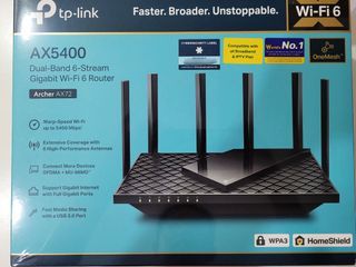TP Link Archer AX72 AX5400 Router [ 3yr warranty ]