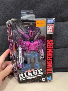 Transformers Siege Spinister Targetmaster G1 BIB