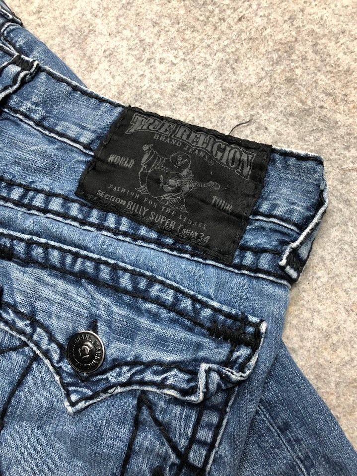 希少】TRUE RELIGION BILLY SUPER T SEAT 34 【現品限り一斉値下げ