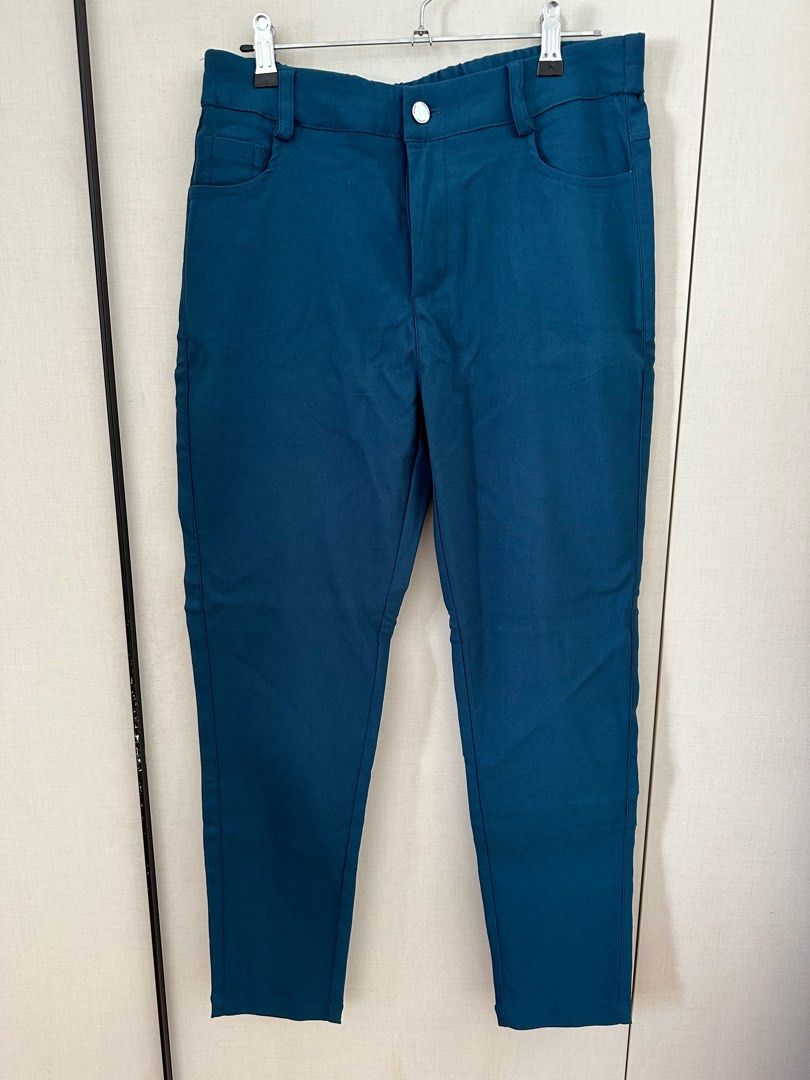 Turquoise jeggings deals