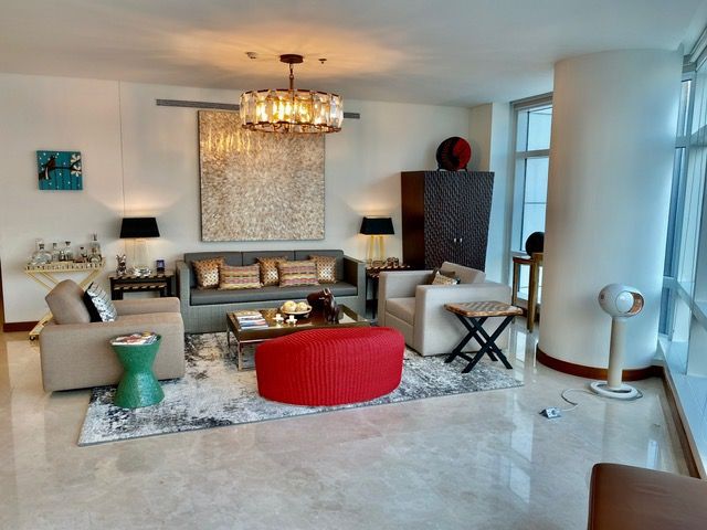 TWO ROXAS TRIANGLE 3BR For Sale or For Rent (Category: Apartments & Condos) located in Taguig. Submitted by annagarcia.ph (Listing ID 1222413257, Image 2). Description: TWO ROXAS TRIANGLE For Sale & For Rent Makati City REDUCED LEASE PRICE! 3 Very Large Bedrooms 3.5 Toilet/Baths 304sqm 24th floor Brand New Ready for Occupancy Full of Up grades made; Luxuriously Decorated; Luxioriously Interiored & Furnished Very Exclusive 1 Den, Powder Room All R