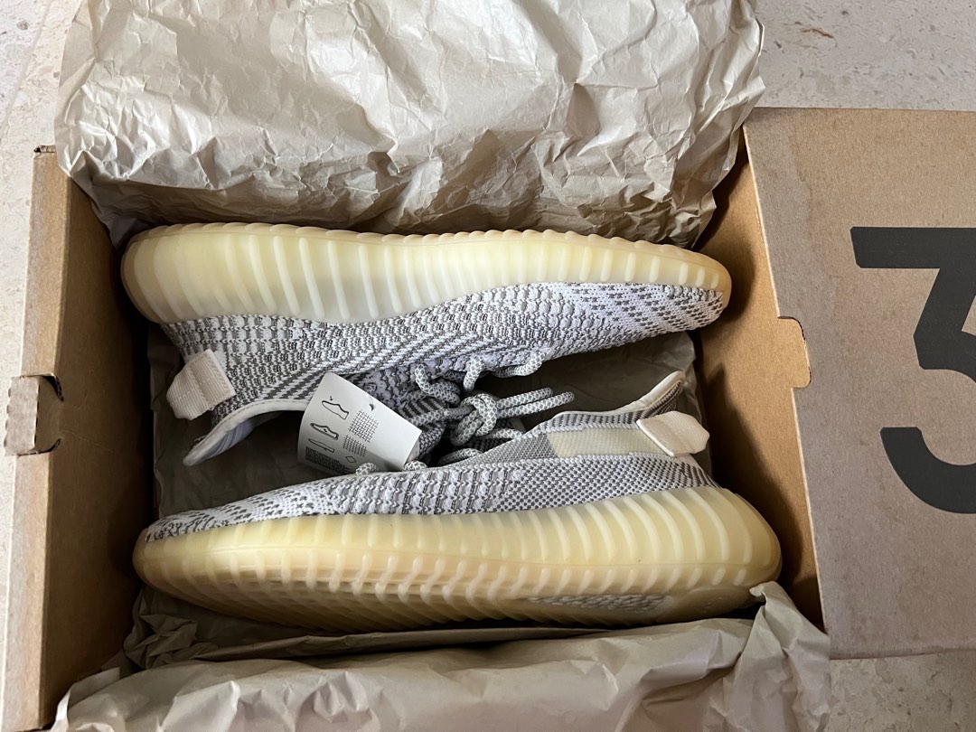 UK8 Adidas Yeezy Boost 350 v2 Static Non reflective Men s