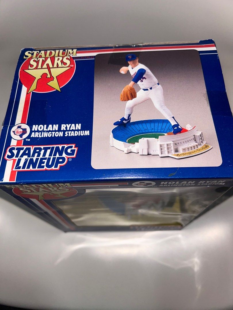 1992 Nolan Ryan Texas Rangers MLB Starting Lineup Stadium Stars Toy Figure