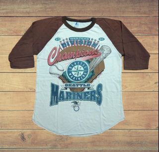Vintage 3q 90'S Seattle Mariners MLB Starter T-shirts