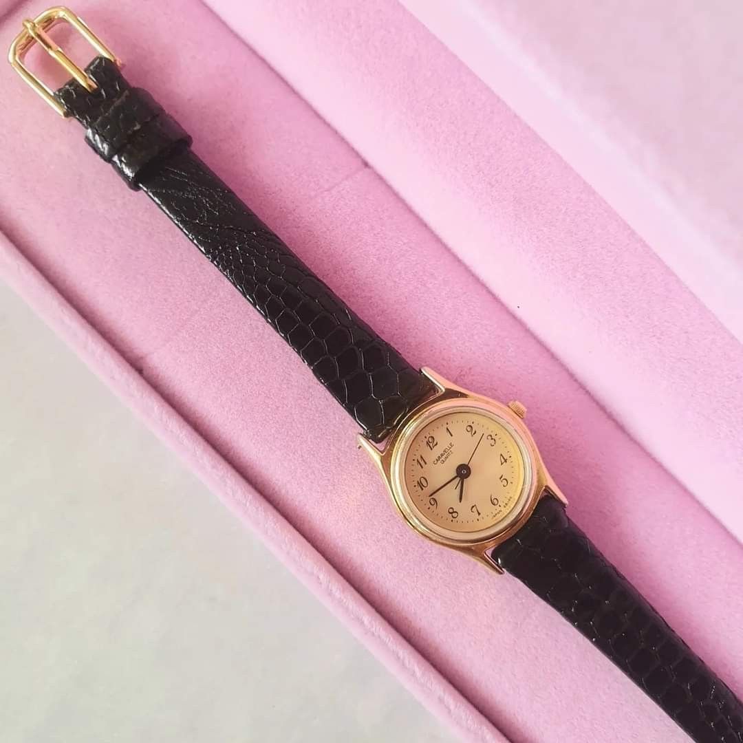 Caravelle watch vintage gold online