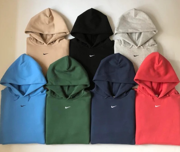 Center chest nike swoosh hoodie sales
